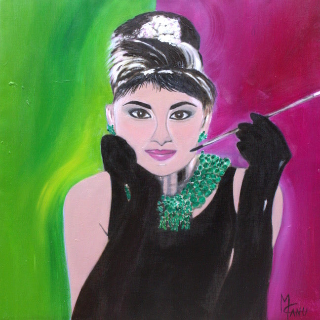 Audrey | 24" x 30"| Oil on Canvas
