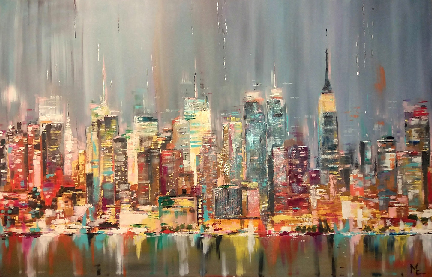 The Big Apple 1999 | Acrylic on Canvas