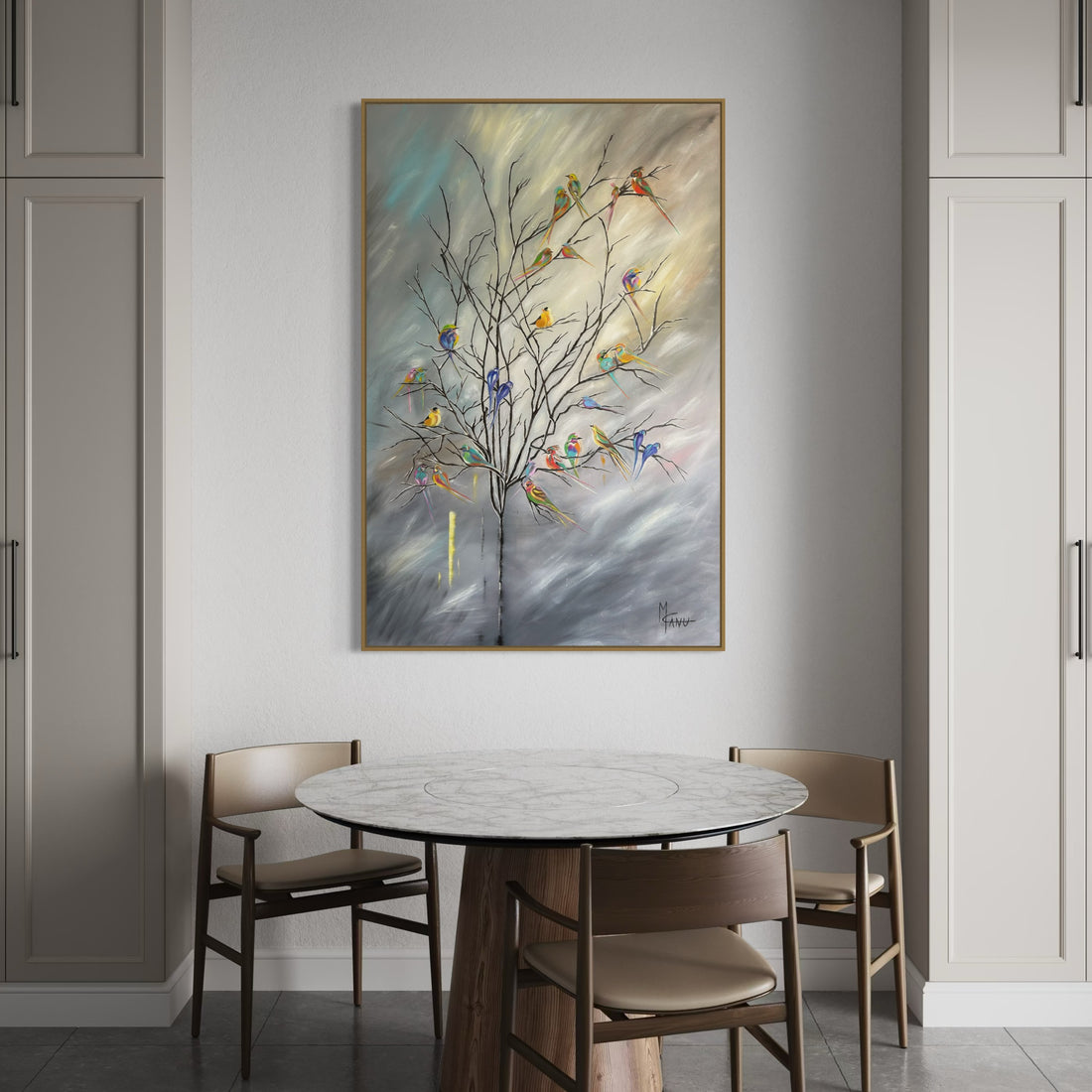 "Feathers" | 40"x60" | Oil on Canvas