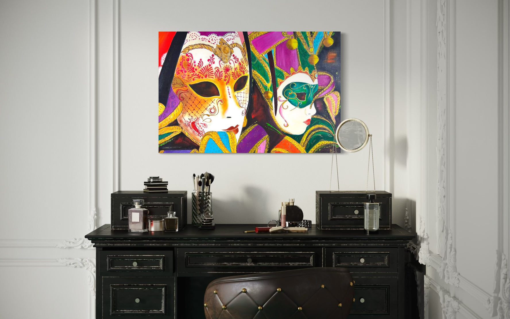 Masquerade | 30"x 20"| Oil on Canvas