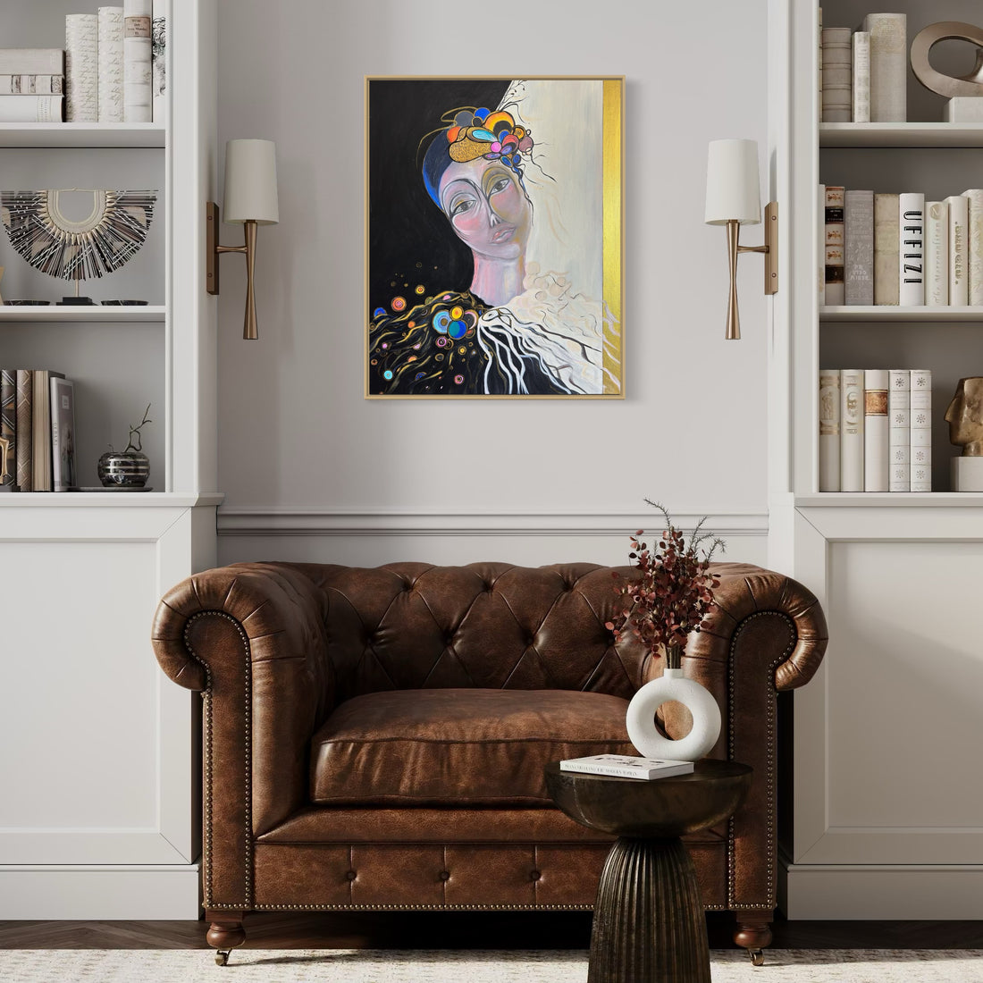 Dreamer No.5 "Woman" | 24"x30" | Mixed Media