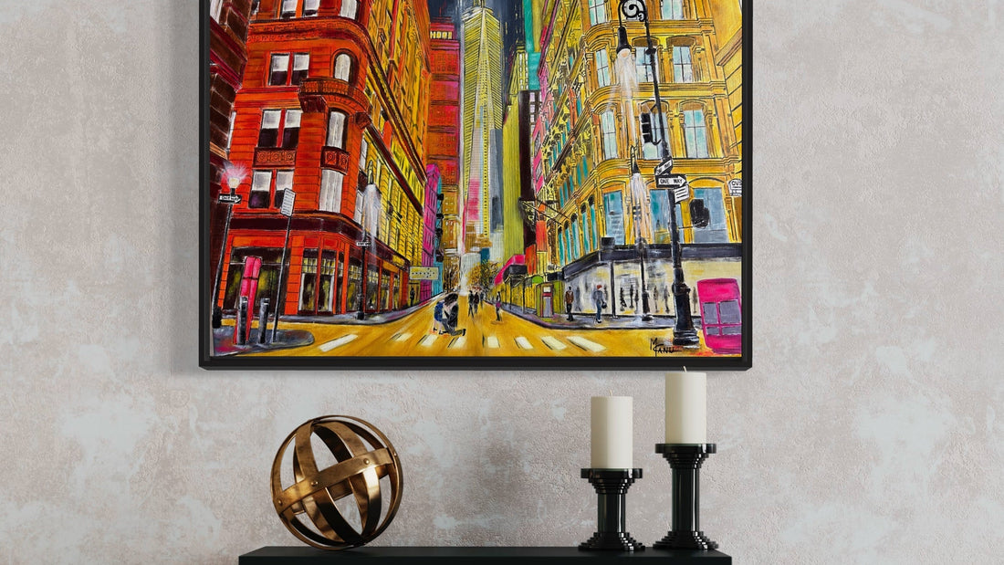 New York Romance | 24"x18" | Oil on Canvas