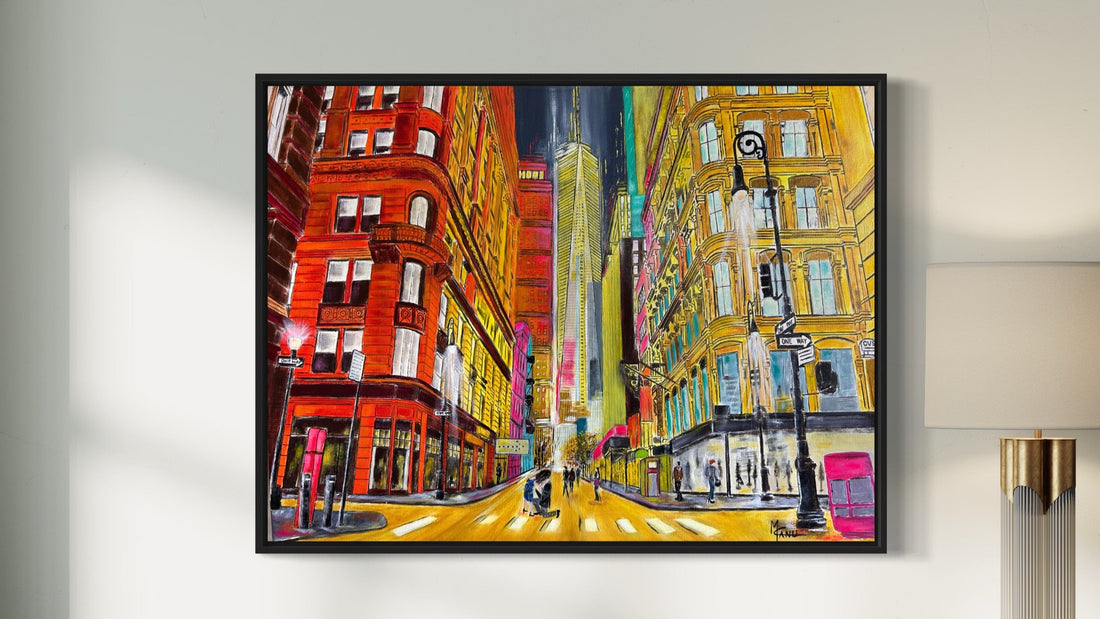 New York Romance | 24"x18" | Oil on Canvas
