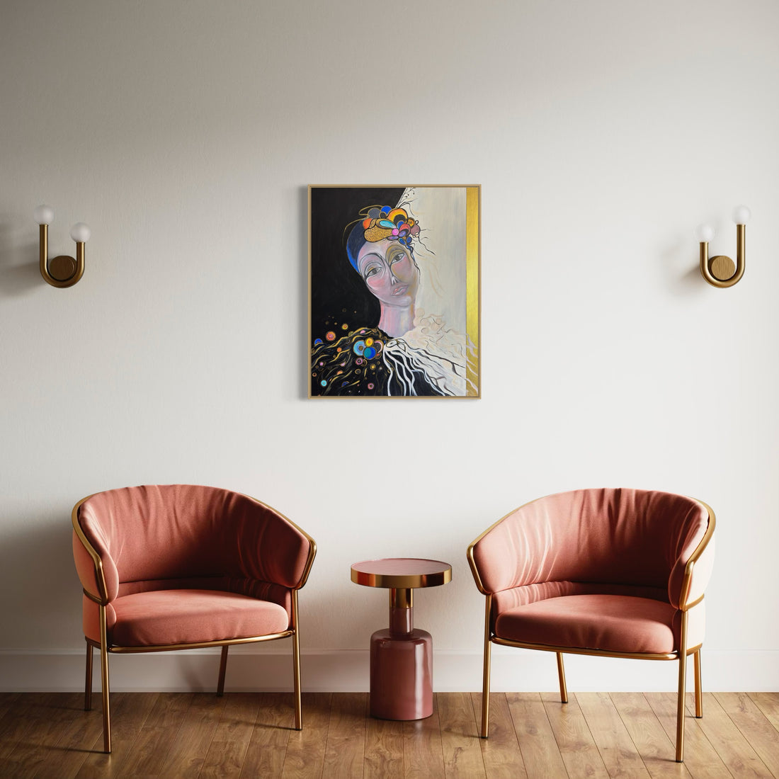 Dreamer No.5 "Woman" | 24"x30" | Mixed Media