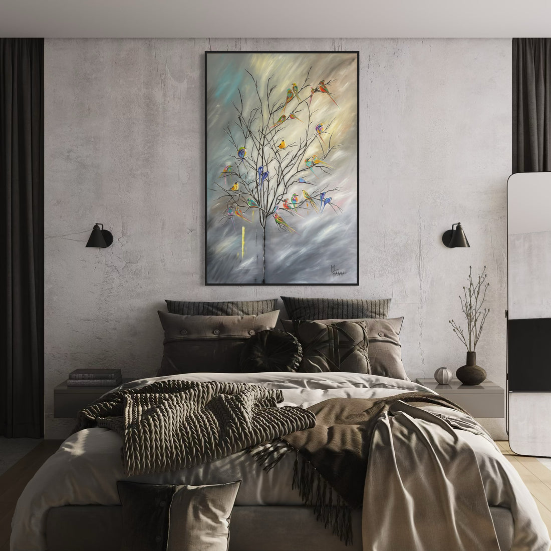 "Feathers" | 40"x60" | Oil on Canvas