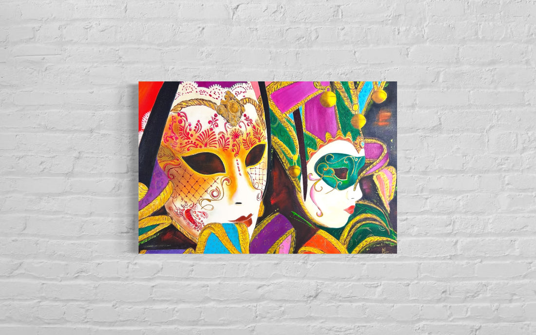 Masquerade | 30"x 20"| Oil on Canvas