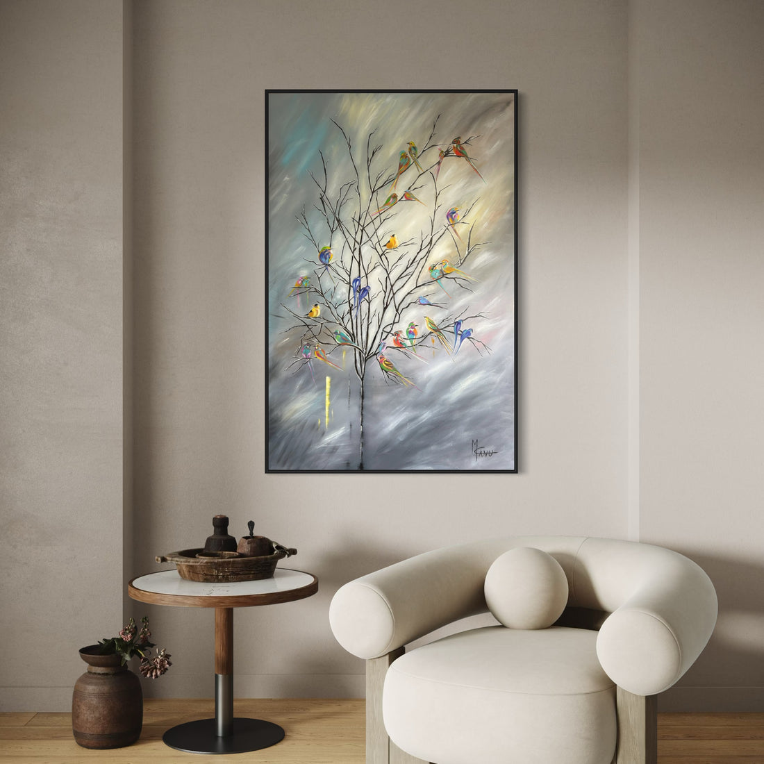 "Feathers" | 40"x60" | Oil on Canvas