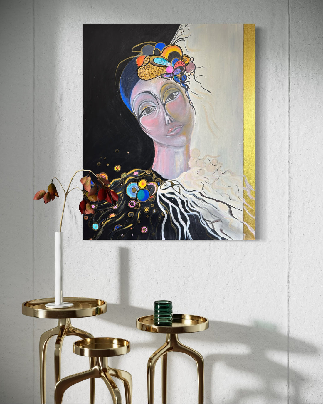 Dreamer No.5 "Woman" | 24"x30" | Mixed Media