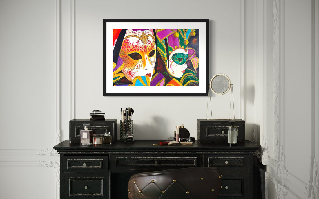Masquerade | 30"x 20"| Oil on Canvas