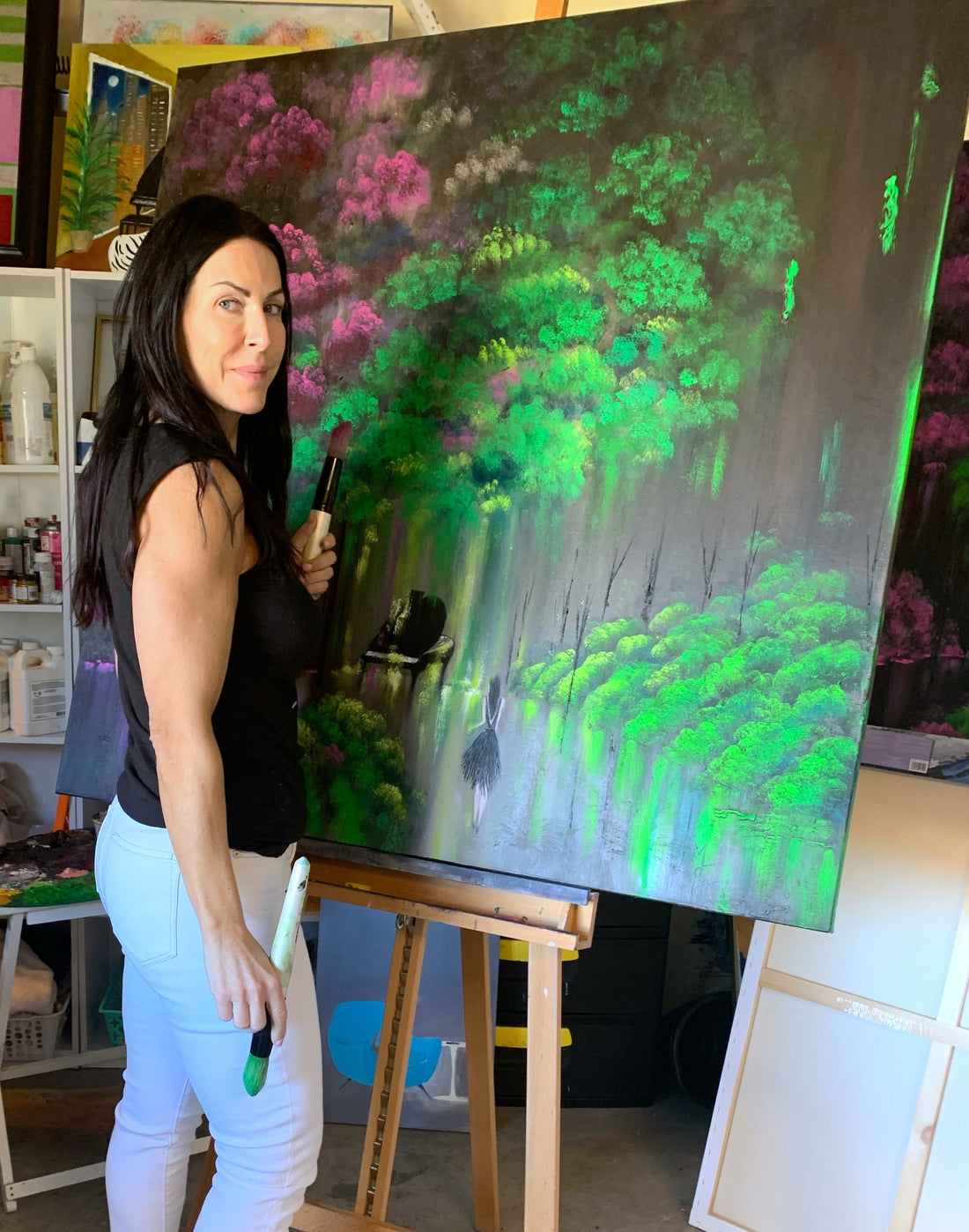 Rebus "The Garden,  Day 7" | Oil on Canvas