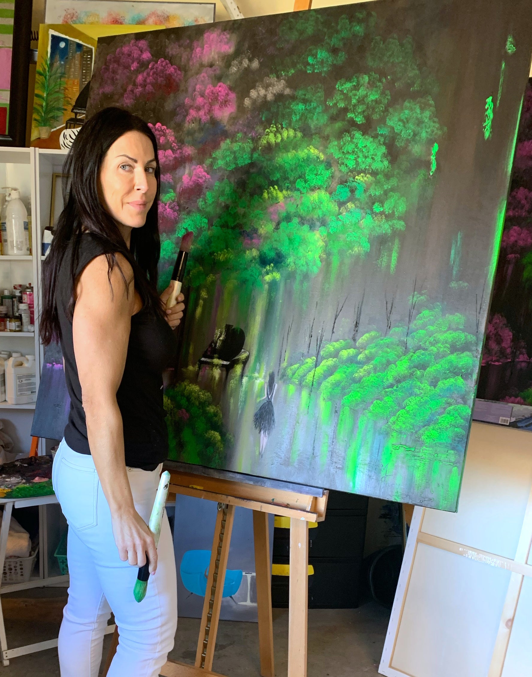 Rebus "The Garden,  Day 7" | Oil on Canvas