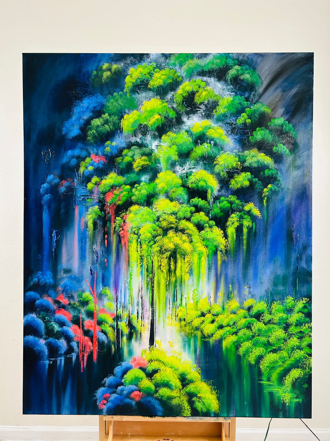 Garden of Rebus|Oil on Canvas| 48"x60"