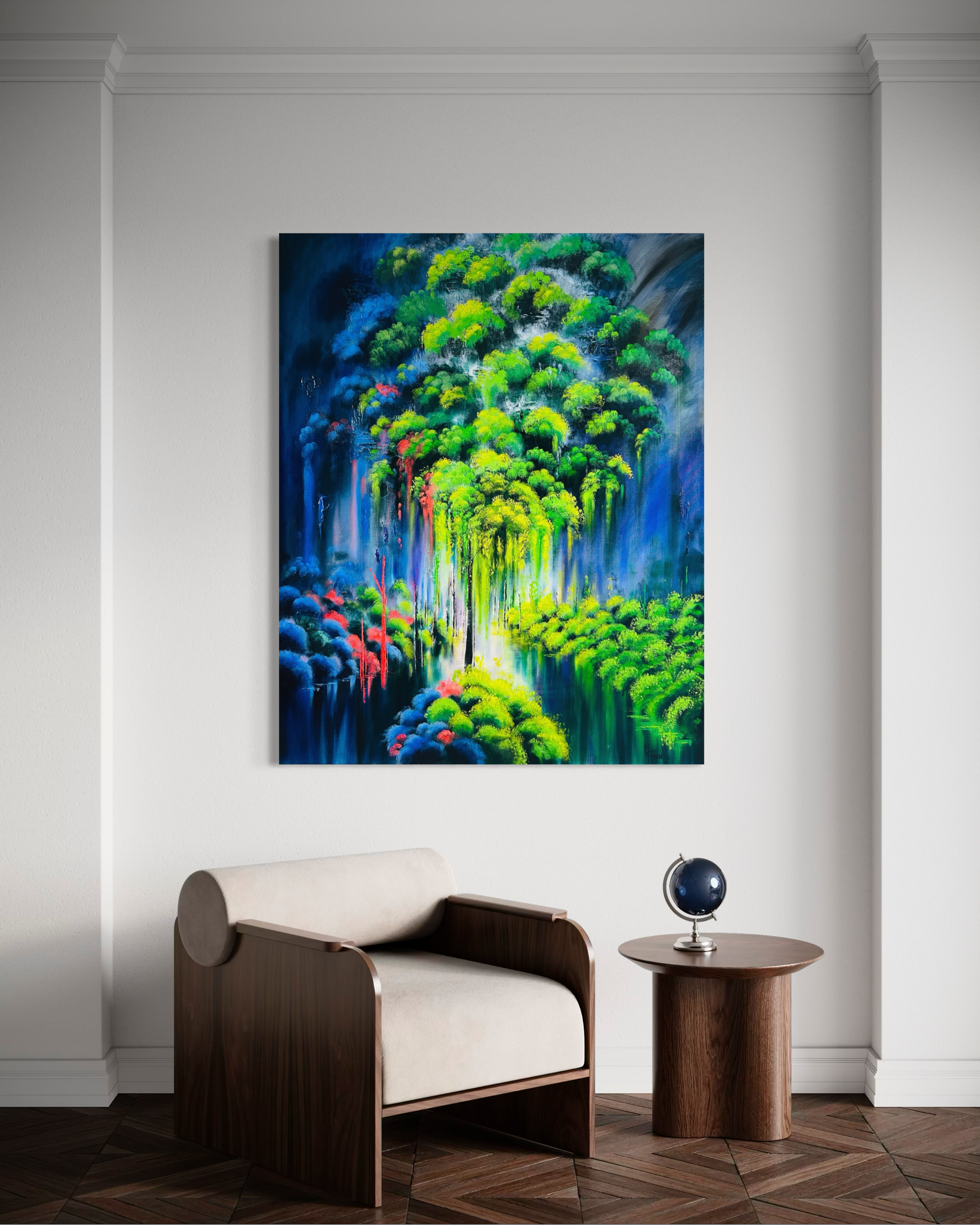 Garden of Rebus|Oil on Canvas| 48"x60"