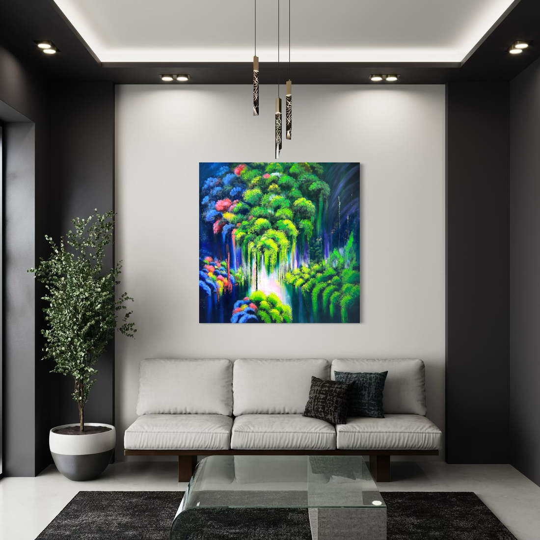 "Day of Grace No.2" | 48"x48" | Oil on Canvas