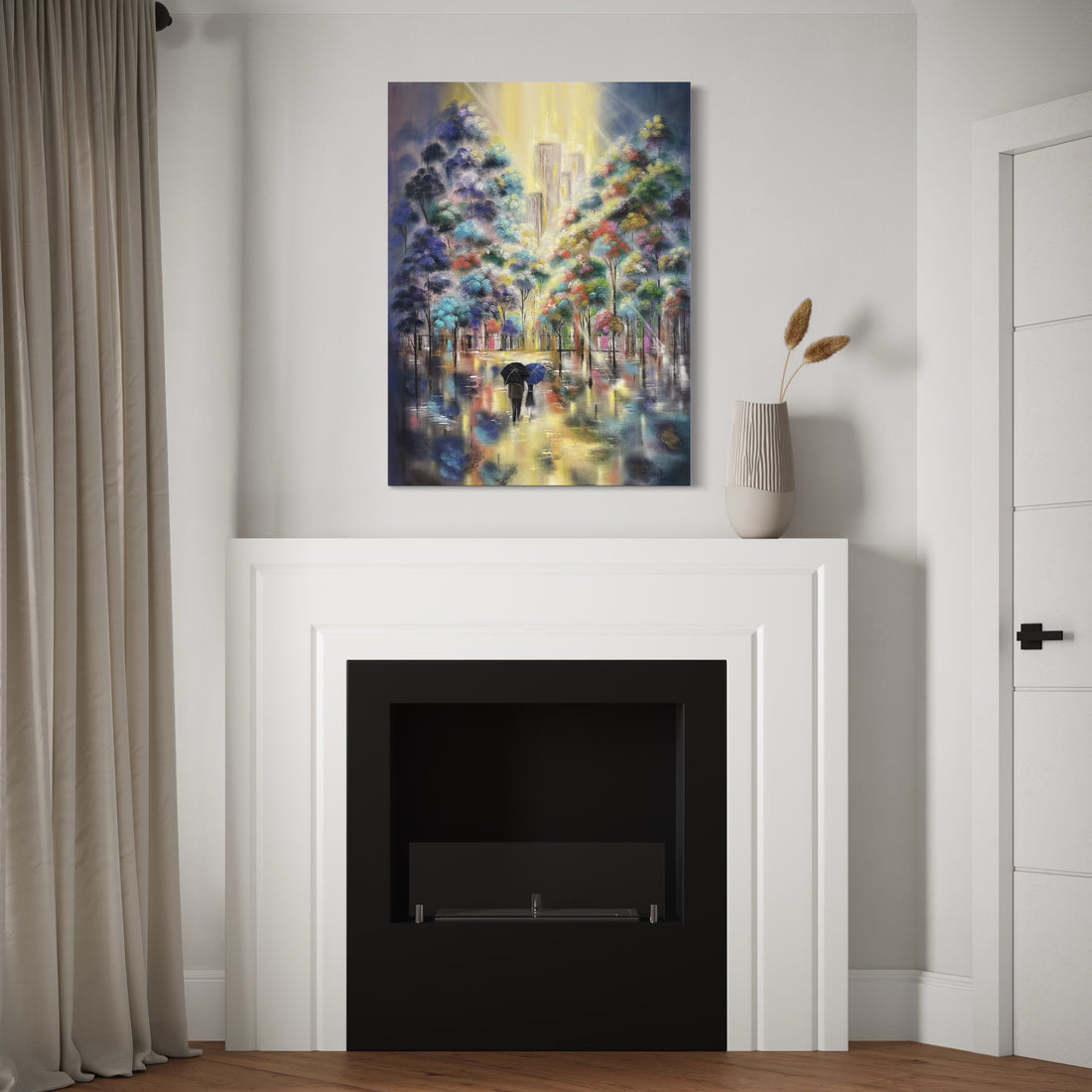 "Spark in the Park" | 30"x40" | Oil on Canvas