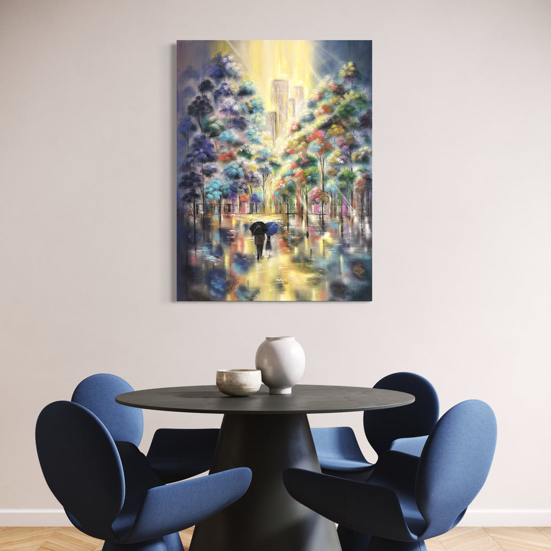 "Spark in the Park" | 30"x40" | Oil on Canvas