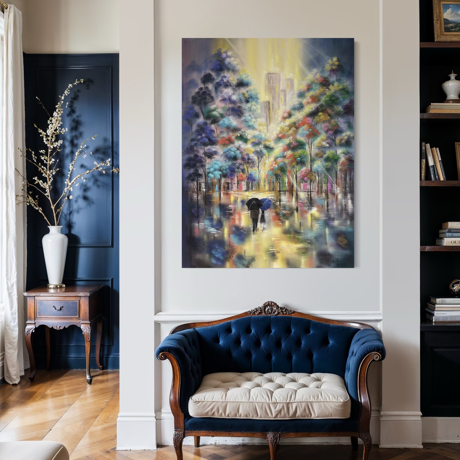 "Spark in the Park" | 30"x40" | Oil on Canvas