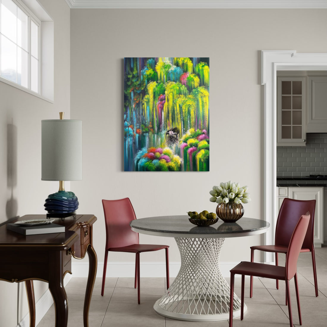 Garden of Rebus | Silent Melody | 36"x48"| Oil on Canvas