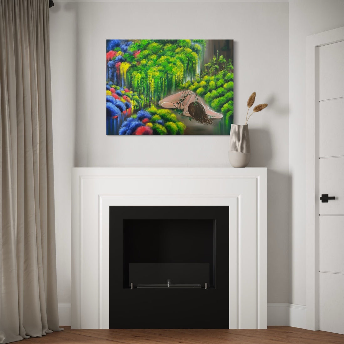 Garden of Rebus |'Awakening'| 40"x30"| Oil on Canvas