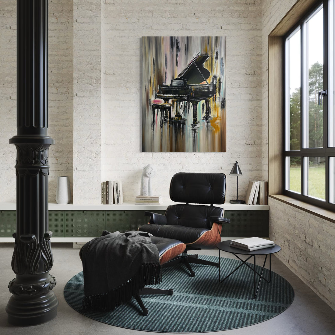 Piano | 40"x55"| Oil on Canvas