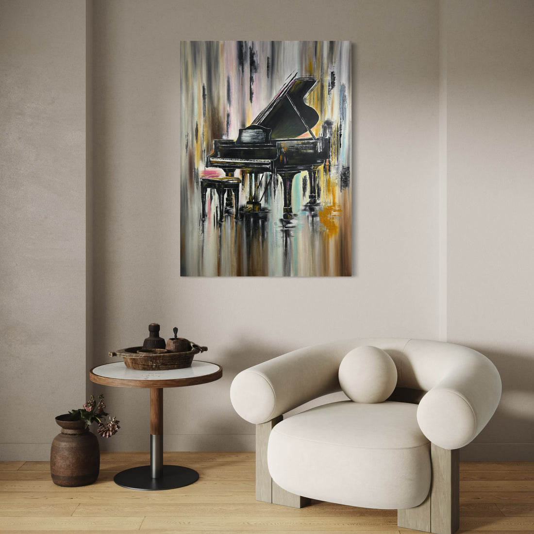 Piano | 40"x55"| Oil on Canvas