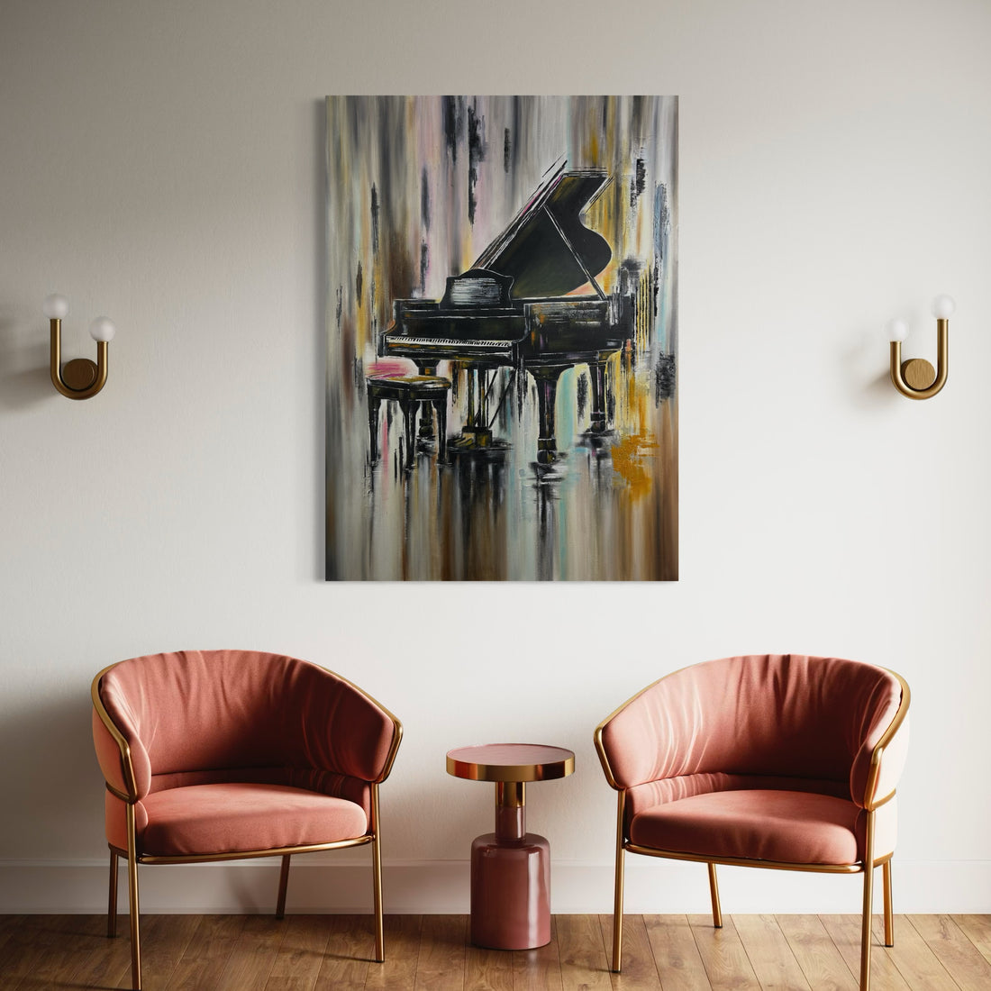 Piano | 40"x55"| Oil on Canvas