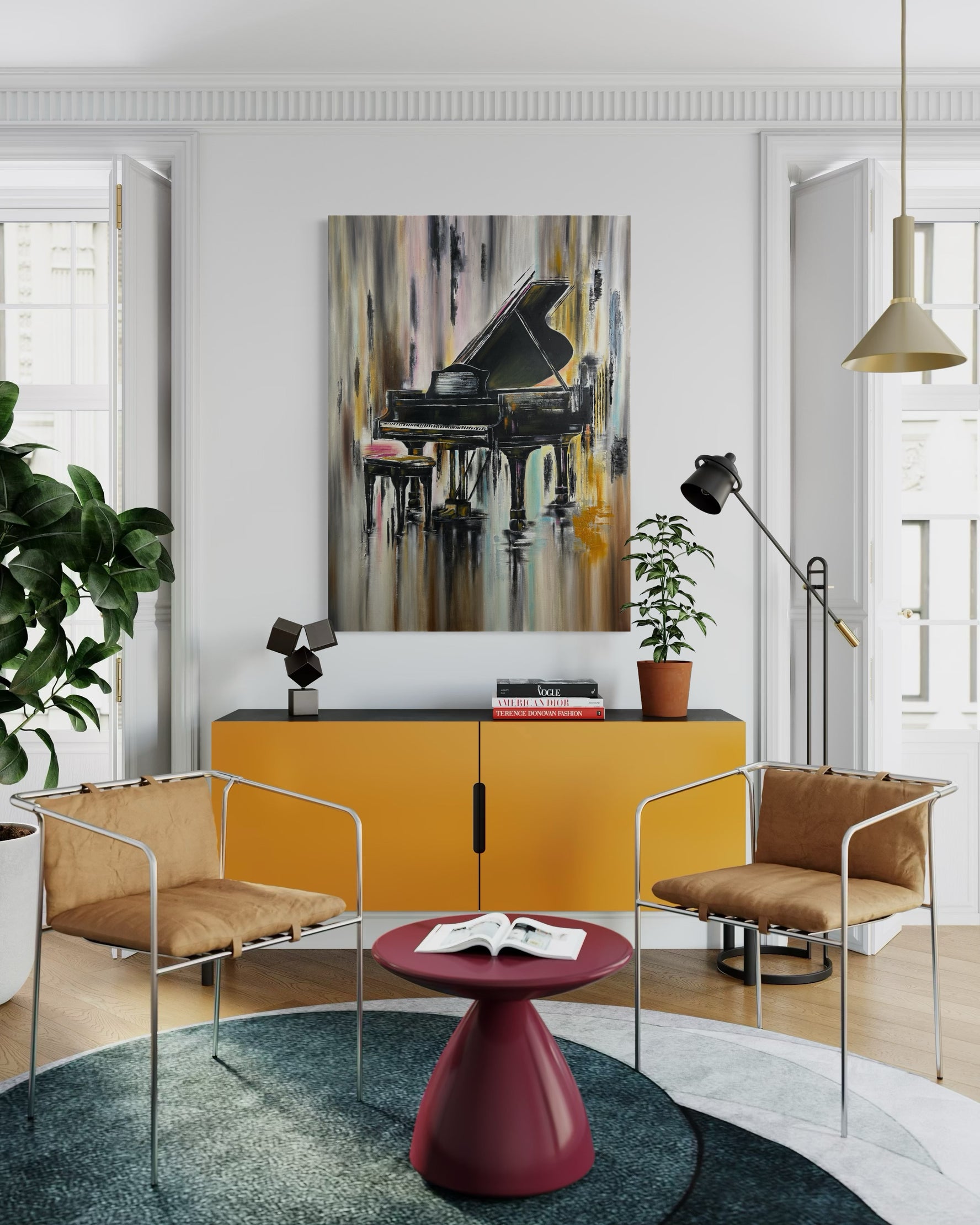 Piano | 40"x55"| Oil on Canvas