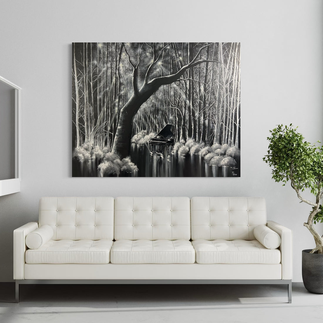 "Echoes" | 48"x60" | Mixed Media