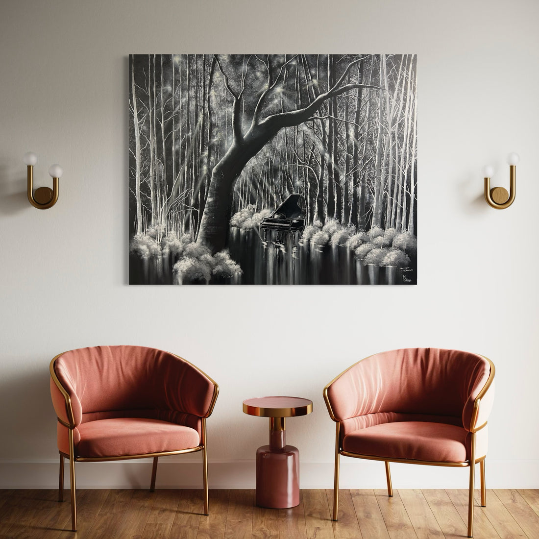 "Echoes" | 48"x60" | Mixed Media