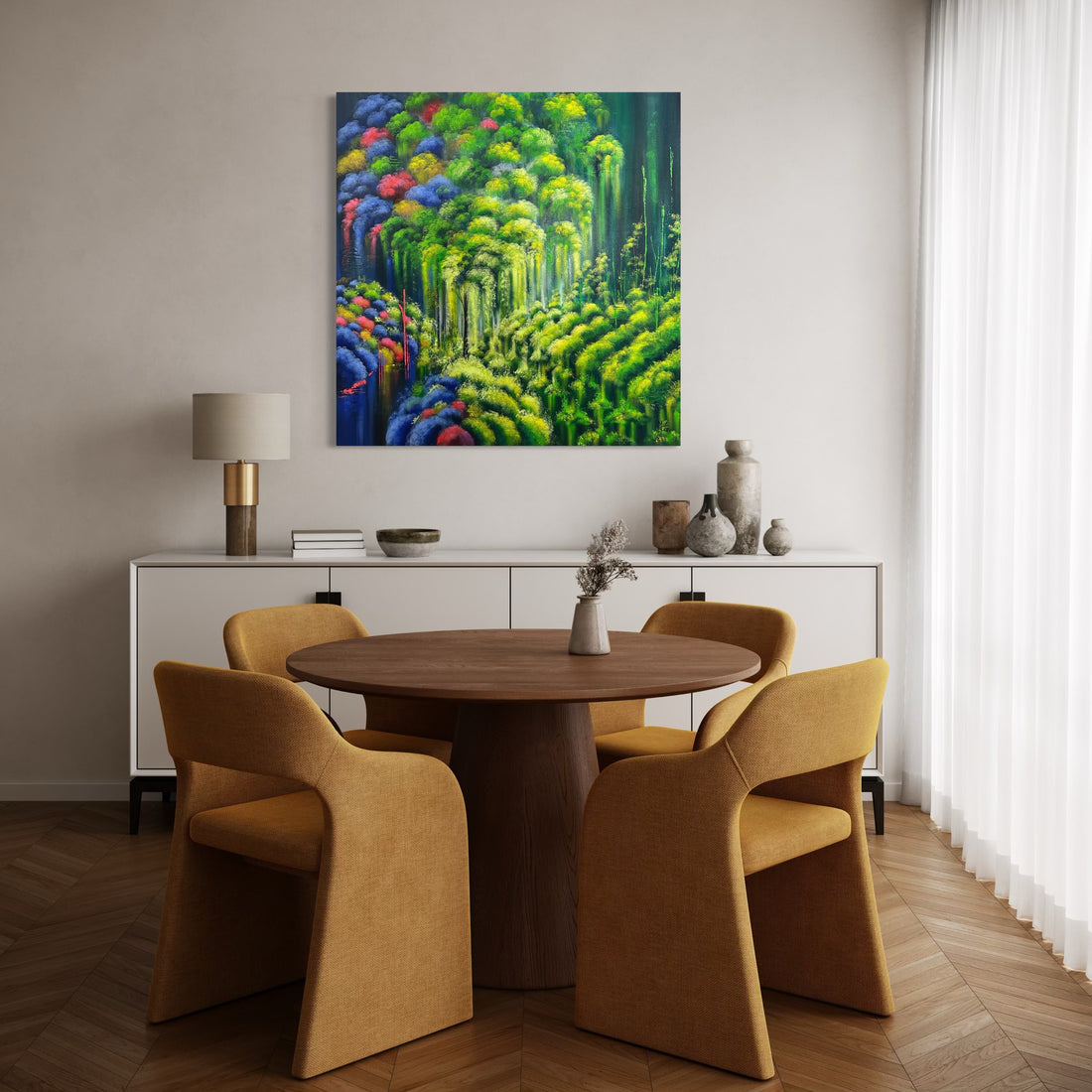 "Day of Grace No.2" | 48"x48" | Oil on Canvas