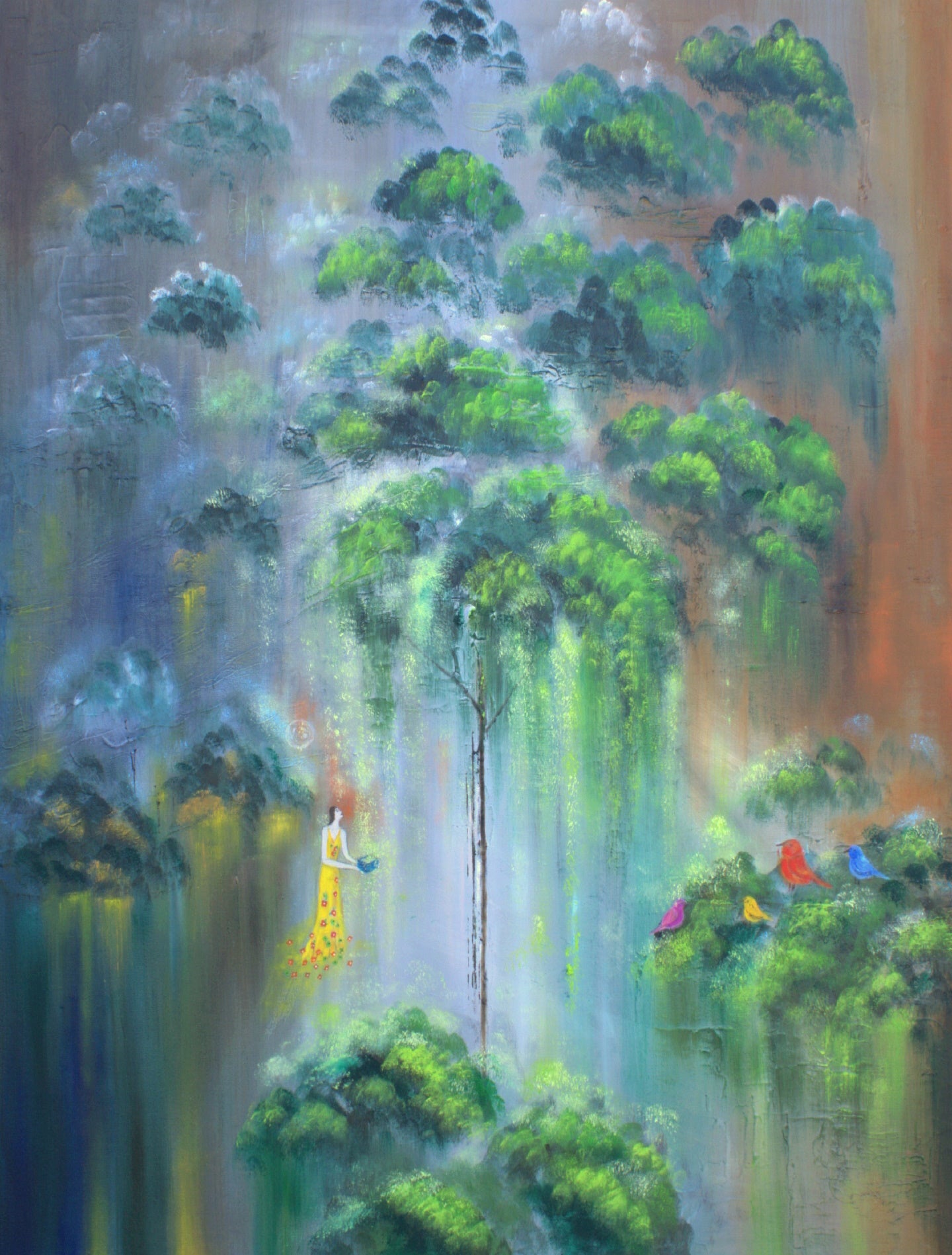 Rebus "Dream Catcher" | 36"x 48" | Oil on Canvas