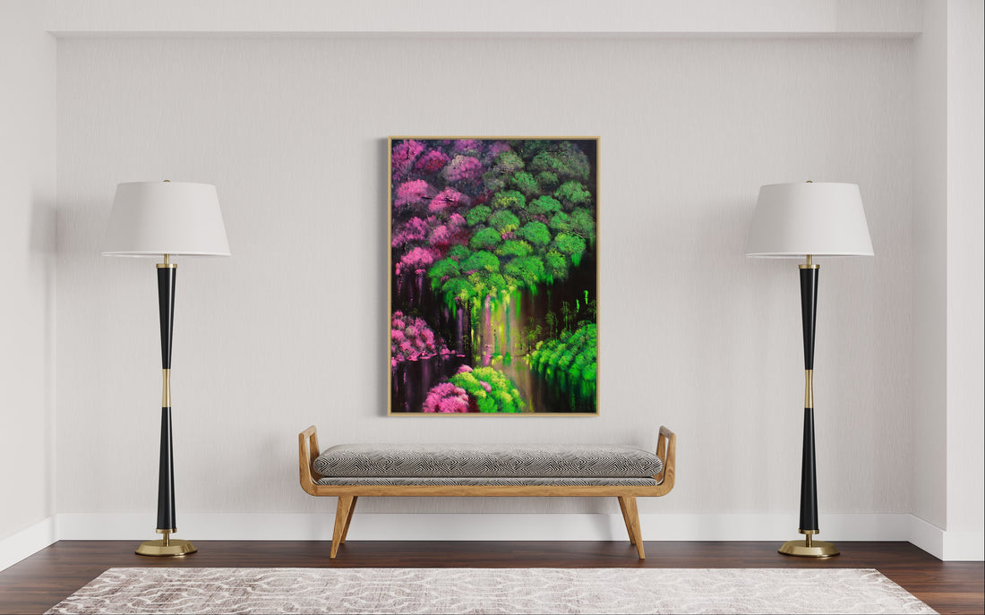 Rebus "The Garden, Day 5...Nighttime" | Giclée