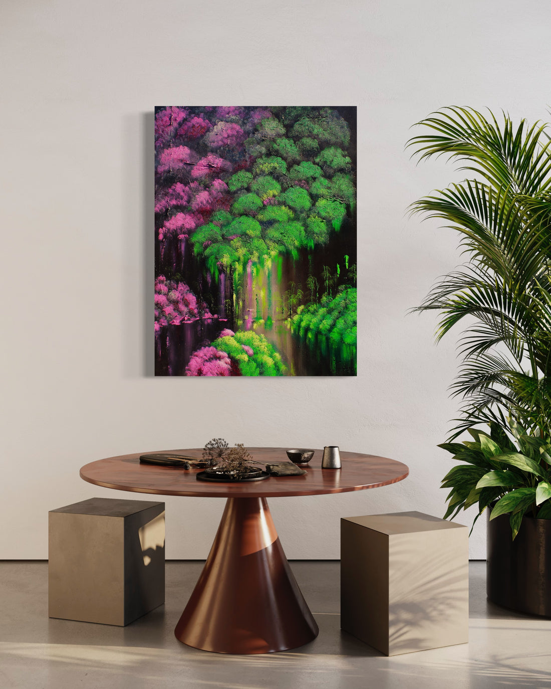 Rebus "The Garden, Day 5...Nighttime" | Giclée