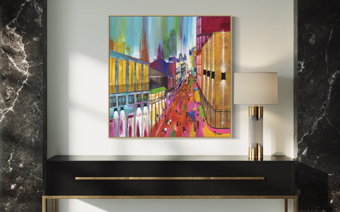 Night Out In The French Quarter | Oil on Canvas