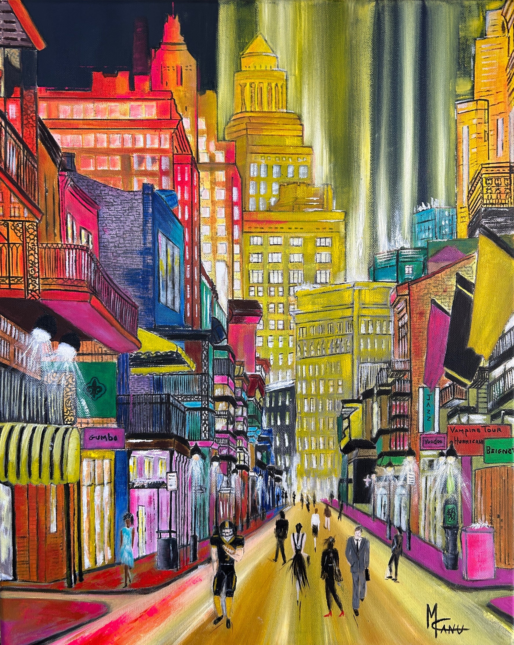 Destination…New Orleans | 18"x 24' | Oil on Canvas