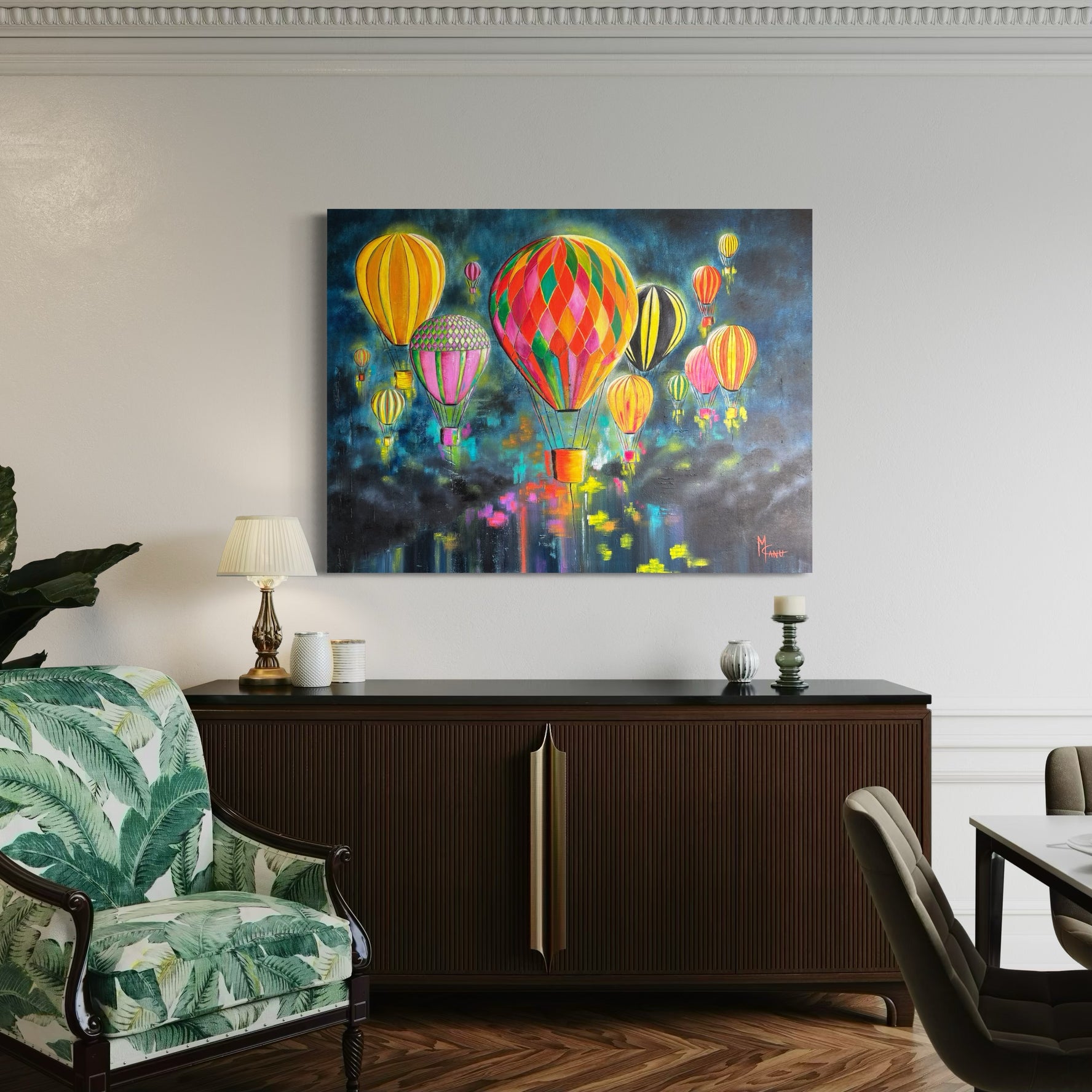 All Aboard! | Oil on Canvas | 40"X30"