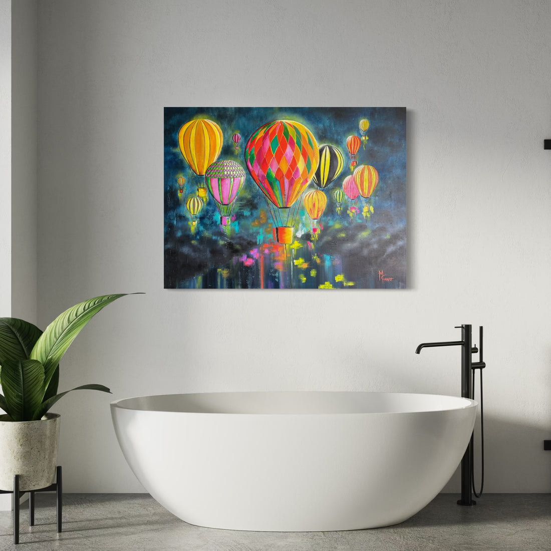 All Aboard! | Oil on Canvas | 40"X30"
