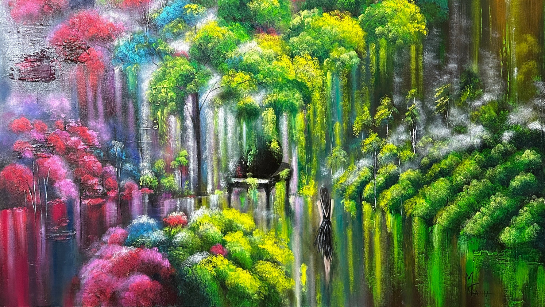 Garden of Rebus, Day 6 No. 2 | 48"x48"| Oil on Canvas