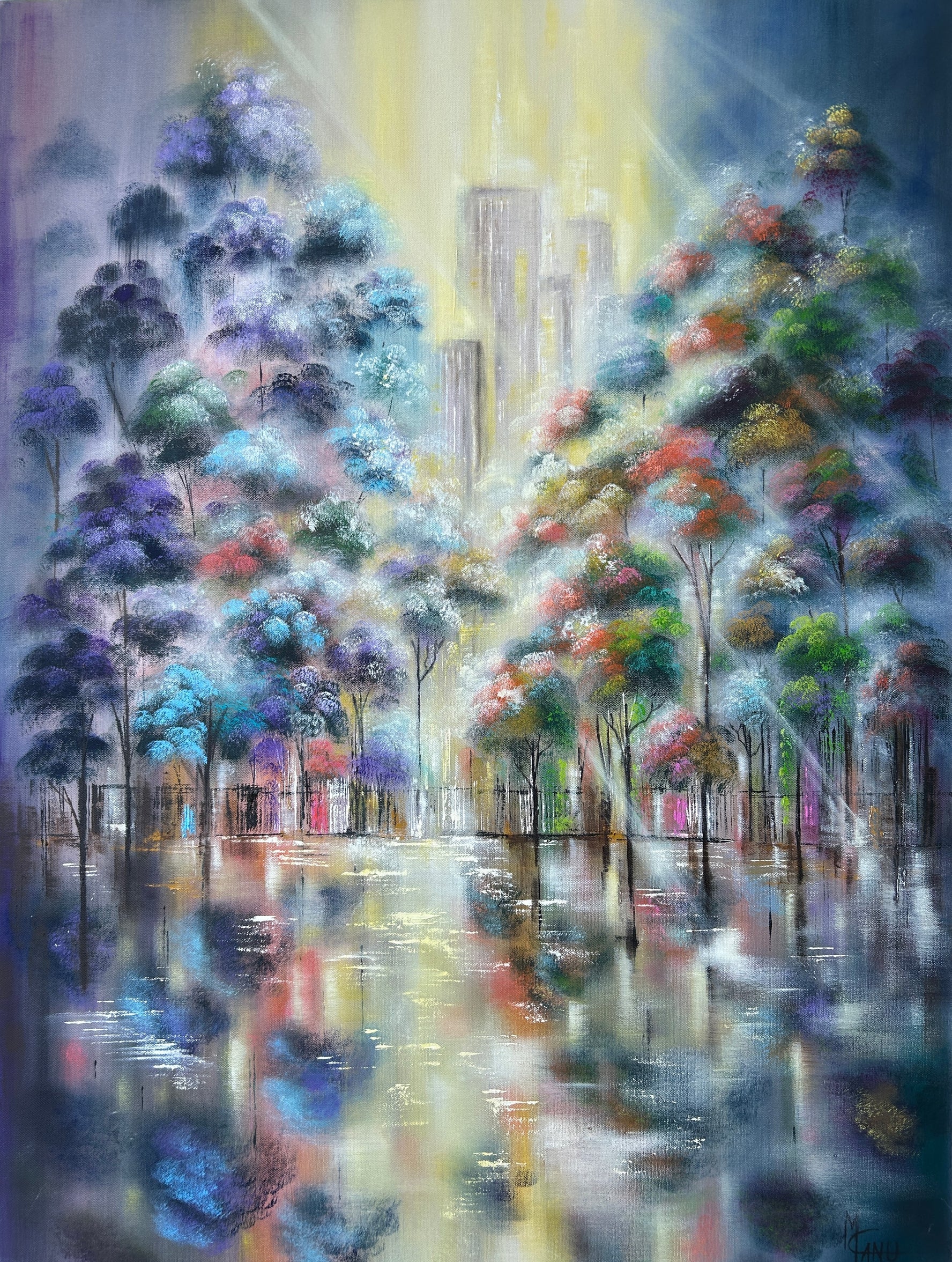 Bloom | 40"x30" | Oil on Canvas
