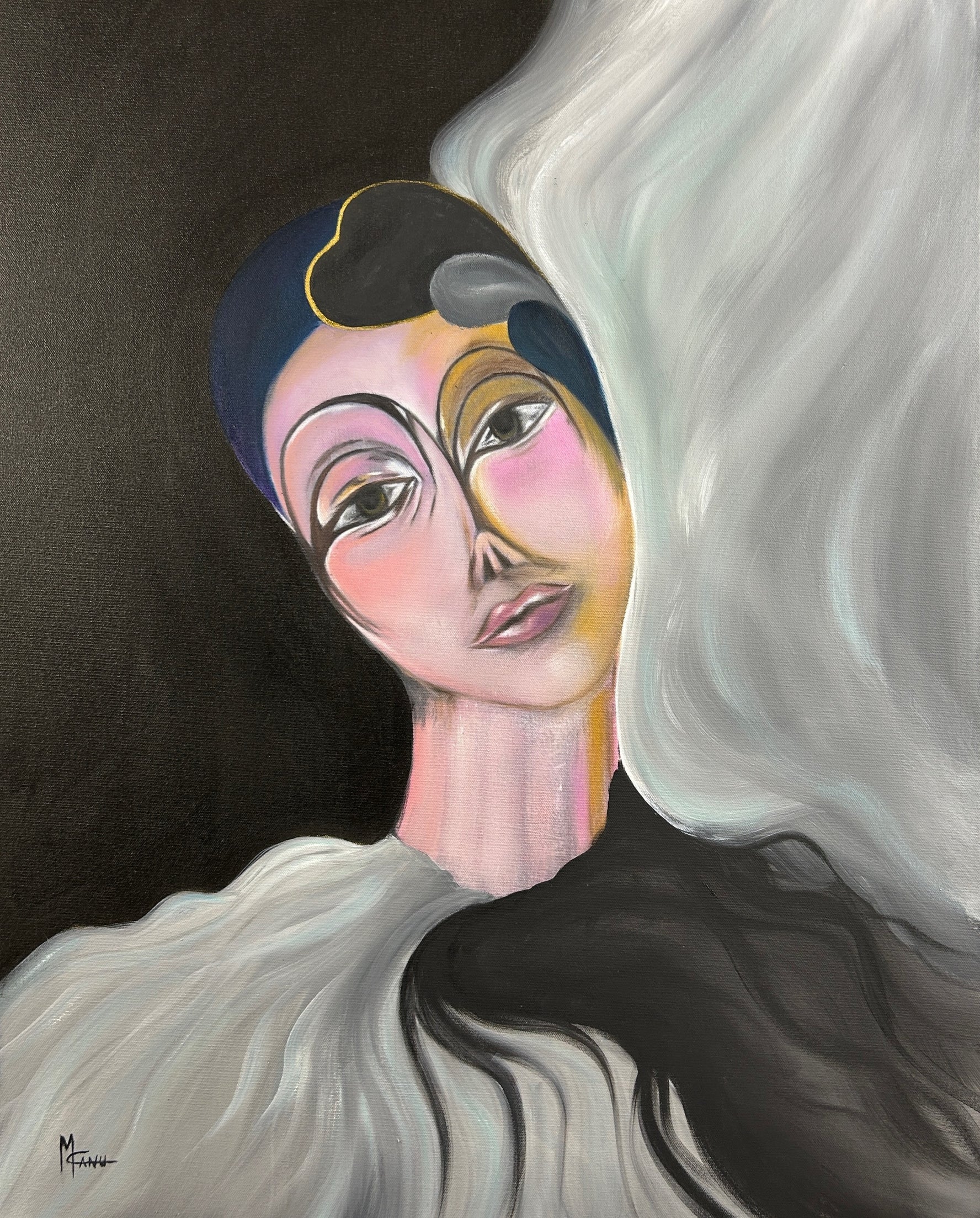Dreamer No. 6 | "Tempo"| 24"x30"| Mixed Media
