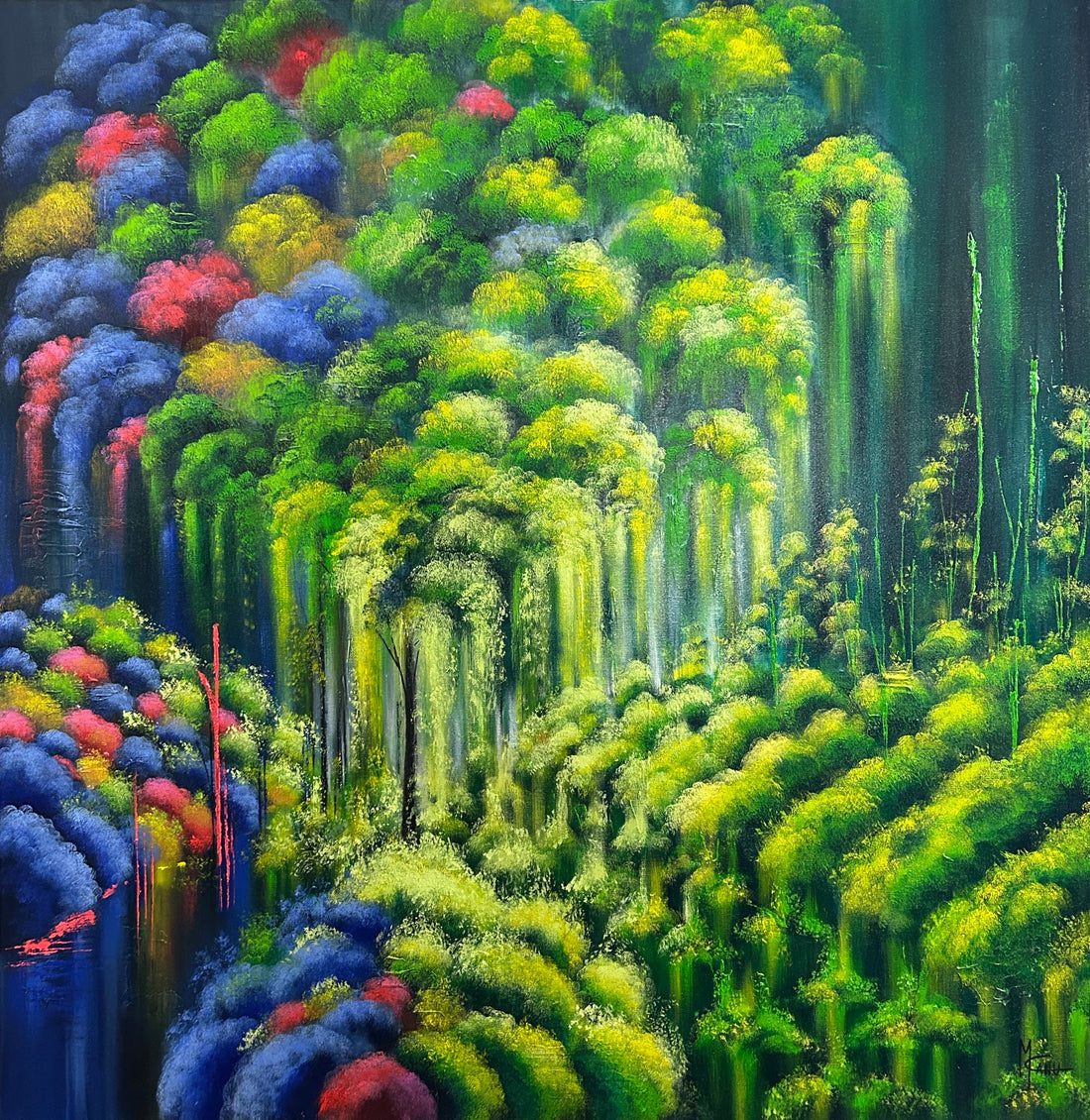 "Day of Grace No.2" | 48"x48" | Oil on Canvas