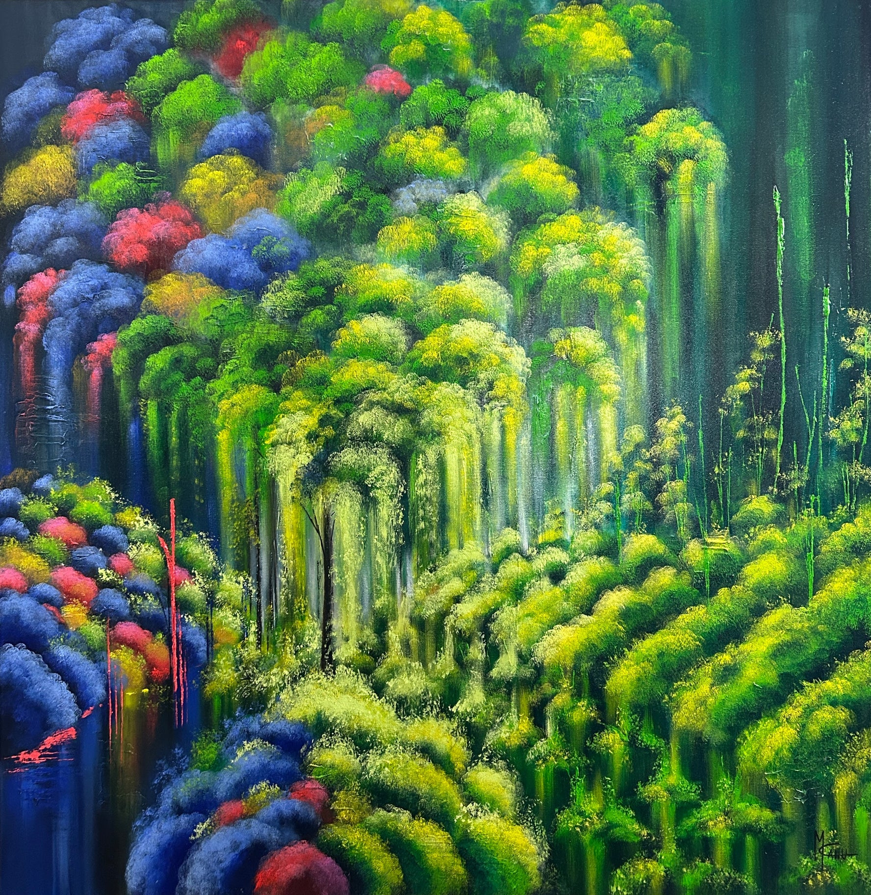 "Day of Grace No.2" | 48"x48" | Oil on Canvas