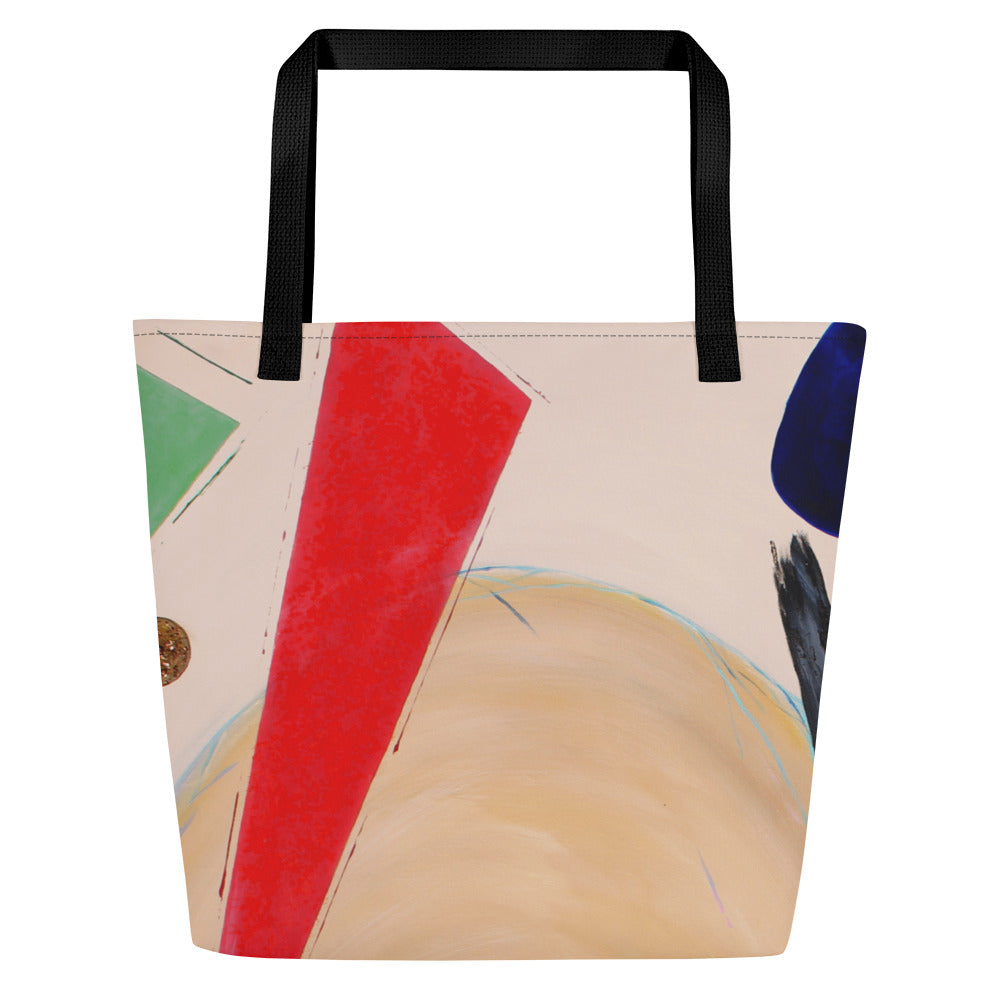 It's A Party Large Tote Bag with Pocket