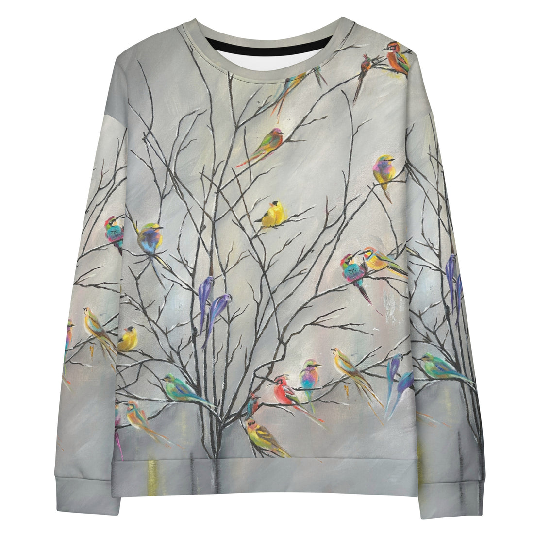 Feathers | Unisex cotton sweatshirt