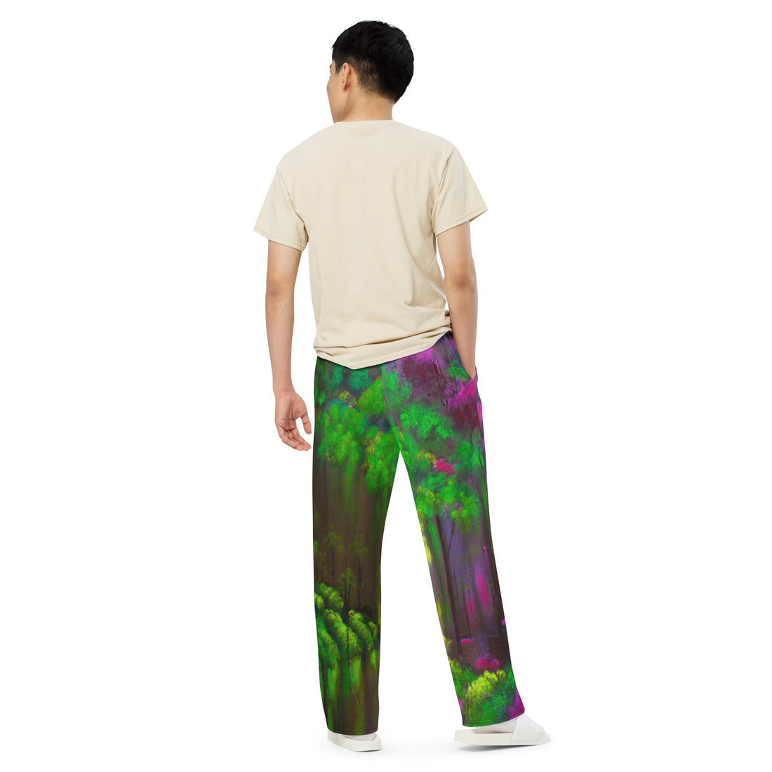 Rebus Unisex Wide-Leg Pants