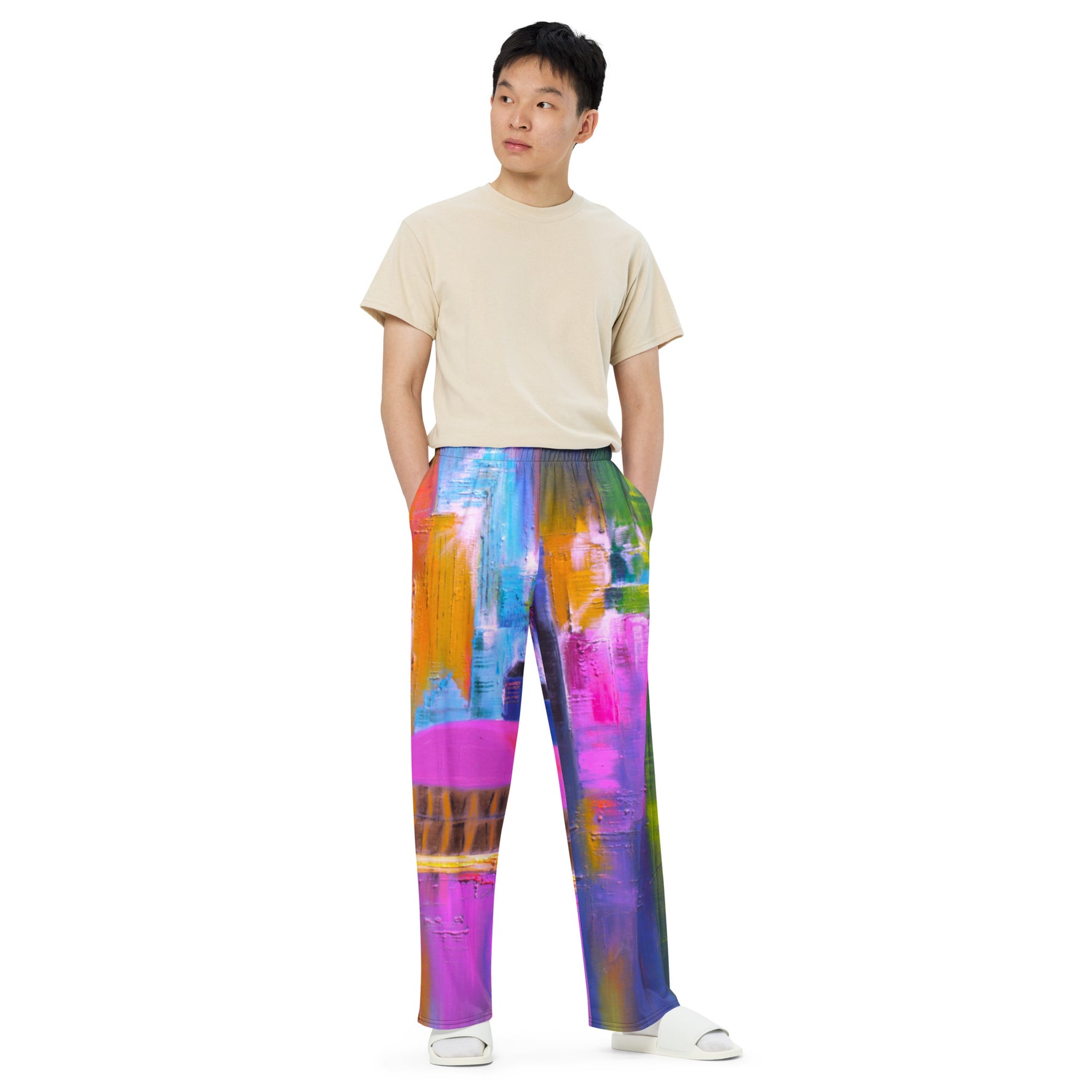 Nola Funk Unisex Wide-Leg Pants