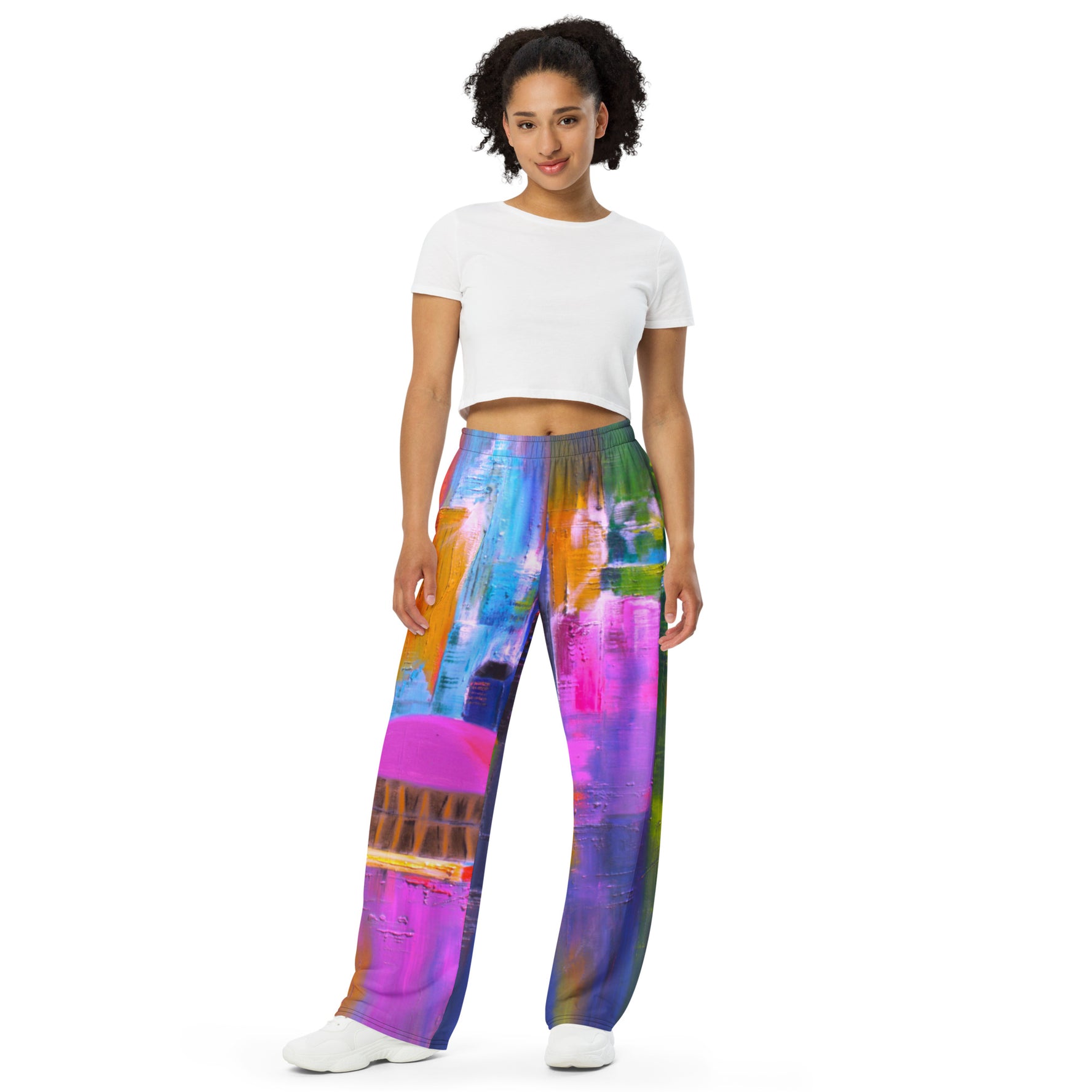 Nola Funk Unisex Wide-Leg Pants