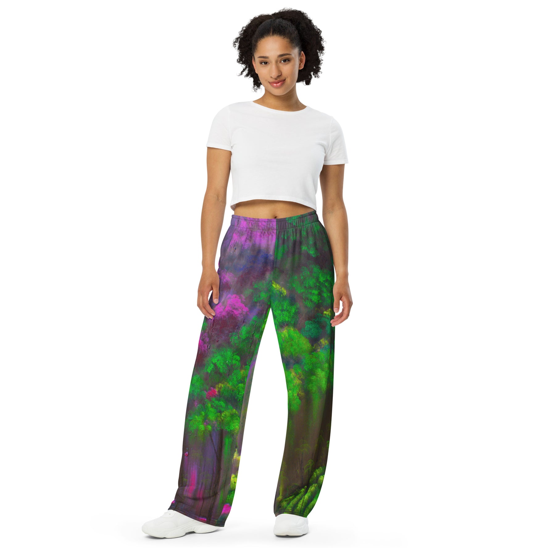 Rebus Unisex Wide-Leg Pants