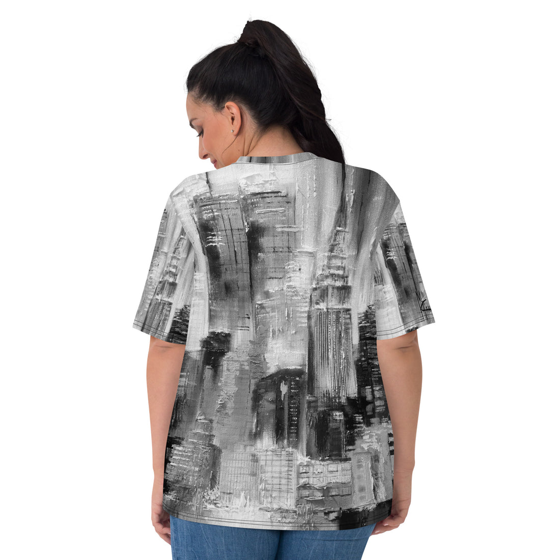 New York State Of Mind Black and White Tee