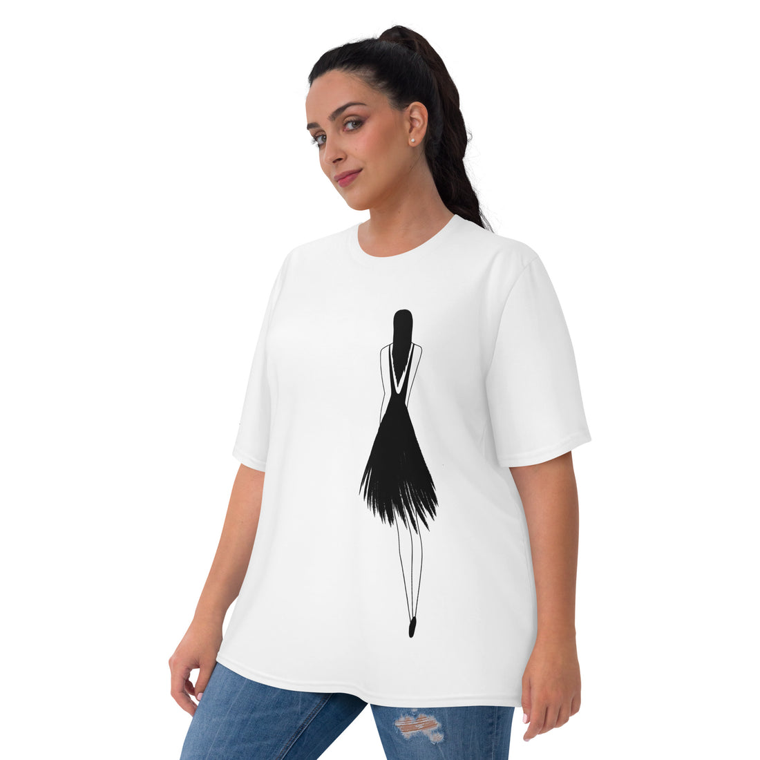 Rebus White Women's Tee